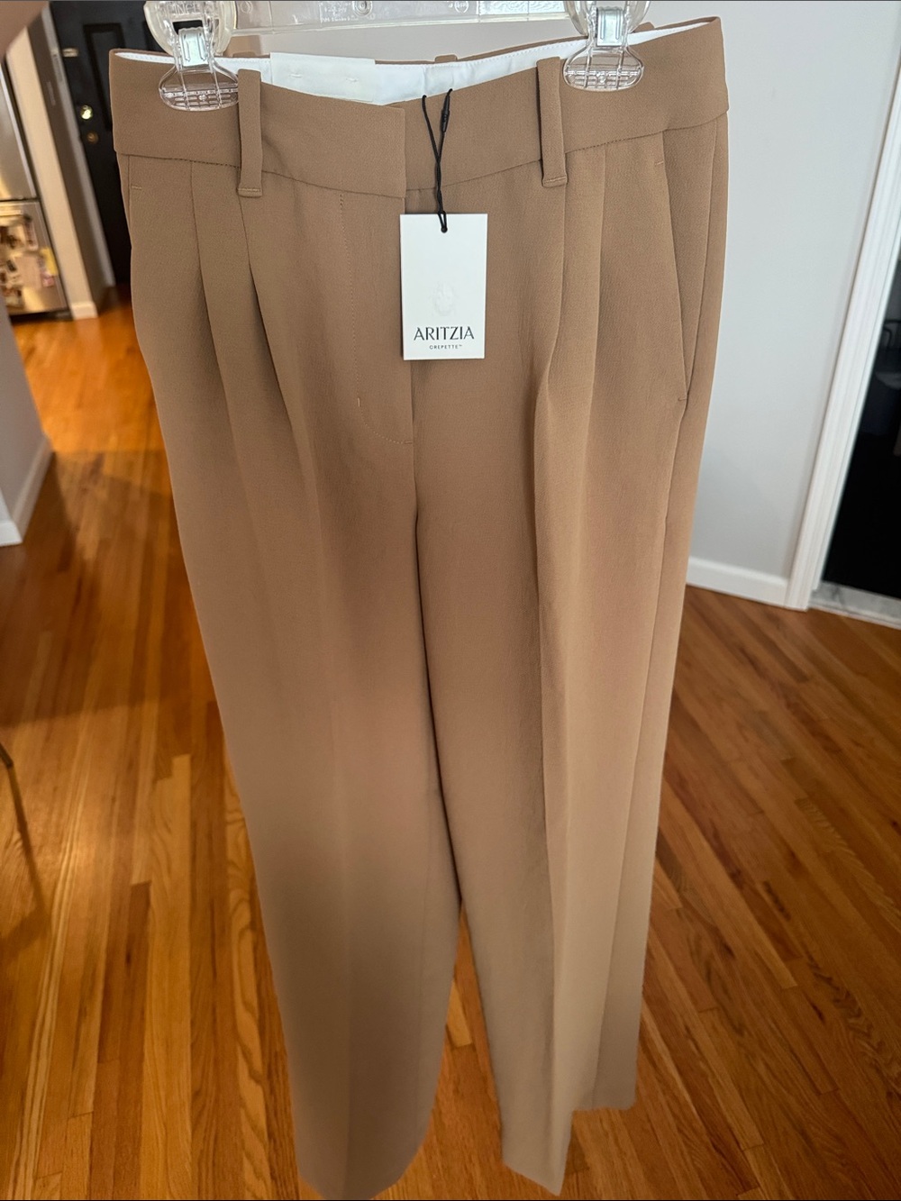 Aritzia Effortless Pant - Crepette Wide-Leg High Rise Trousers - Picture 3 of 5
